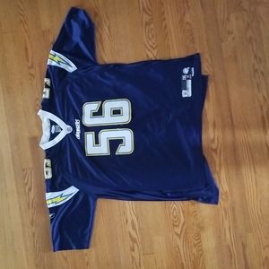 Stitched San Diego Chargers Shawn Merriman On-Field Authentic Reebok Jersey 2XL
